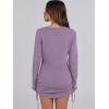 imageANRABESS Women 2 Piece Outfits Long Sleeve Sweater Top Mini Skirt Sets 2025 Fall Spring Lounge Travel Beach Clothing SetsPurple
