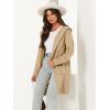 imageANRABESS Women Cardigan Open Front Oversized Casual Knit Hoodie Sweater Coatigan Lady Coat 2025 Fall Trendy OuterwearAlmond