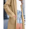 imageANRABESS Women Cardigan Open Front Oversized Casual Knit Hoodie Sweater Coatigan Lady Coat 2025 Fall Trendy OuterwearAlmond