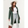 imageANRABESS Women Cardigan Open Front Oversized Casual Knit Hoodie Sweater Coatigan Lady Coat 2025 Fall Trendy OuterwearArmy Green