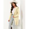 imageANRABESS Women Cardigan Open Front Oversized Casual Knit Hoodie Sweater Coatigan Lady Coat 2025 Fall Trendy OuterwearBeige