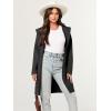 imageANRABESS Women Cardigan Open Front Oversized Casual Knit Hoodie Sweater Coatigan Lady Coat 2025 Fall Trendy OuterwearBlack