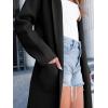 imageANRABESS Women Cardigan Open Front Oversized Casual Knit Hoodie Sweater Coatigan Lady Coat 2025 Fall Trendy OuterwearBlack