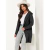 imageANRABESS Women Cardigan Open Front Oversized Casual Knit Hoodie Sweater Coatigan Lady Coat 2025 Fall Trendy OuterwearBlack
