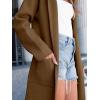 imageANRABESS Women Cardigan Open Front Oversized Casual Knit Hoodie Sweater Coatigan Lady Coat 2025 Fall Trendy OuterwearBrown