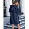 imageANRABESS Women Cardigan Open Front Oversized Casual Knit Hoodie Sweater Coatigan Lady Coat 2025 Fall Trendy OuterwearDeep Blue