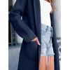 imageANRABESS Women Cardigan Open Front Oversized Casual Knit Hoodie Sweater Coatigan Lady Coat 2025 Fall Trendy OuterwearDeep Blue