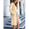 imageANRABESS Women Cardigan Open Front Oversized Casual Knit Hoodie Sweater Coatigan Lady Coat 2025 Fall Trendy OuterwearKhaki Beige