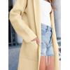 imageANRABESS Women Cardigan Open Front Oversized Casual Knit Hoodie Sweater Coatigan Lady Coat 2025 Fall Trendy OuterwearKhaki Beige
