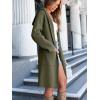 imageANRABESS Women Cardigan Open Front Oversized Casual Knit Hoodie Sweater Coatigan Lady Coat 2025 Fall Trendy OuterwearLight Green