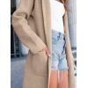 imageANRABESS Women Cardigan Open Front Oversized Casual Knit Hoodie Sweater Coatigan Lady Coat 2025 Fall Trendy OuterwearLight Khaki