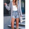 imageANRABESS Women Cardigan Open Front Oversized Casual Knit Hoodie Sweater Coatigan Lady Coat 2025 Fall Trendy OuterwearLight Purple