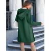 imageANRABESS Women Cardigan Open Front Oversized Casual Knit Hoodie Sweater Coatigan Lady Coat 2025 Fall Trendy OuterwearOpal Green
