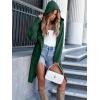 imageANRABESS Women Cardigan Open Front Oversized Casual Knit Hoodie Sweater Coatigan Lady Coat 2025 Fall Trendy OuterwearOpal Green