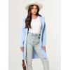 imageANRABESS Women Cardigan Open Front Oversized Casual Knit Hoodie Sweater Coatigan Lady Coat 2025 Fall Trendy OuterwearSky