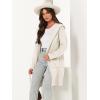 imageANRABESS Women Cardigan Open Front Oversized Casual Knit Hoodie Sweater Coatigan Lady Coat 2025 Fall Trendy OuterwearWhite