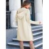 imageANRABESS Women Cardigan Open Front Oversized Casual Knit Hoodie Sweater Coatigan Lady Coat 2025 Fall Trendy OuterwearWhite