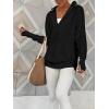imageANRABESS Womens 2025 Fall Long Sleeve Half Zip Casual Oversized Ribbed Knit Pullover Sweater Top Thumb Hole Trendy OutfitsBlack