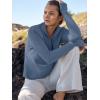 imageANRABESS Womens 2025 Fall Long Sleeve Half Zip Casual Oversized Ribbed Knit Pullover Sweater Top Thumb Hole Trendy OutfitsBlue