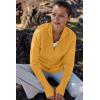 imageANRABESS Womens 2025 Fall Long Sleeve Half Zip Casual Oversized Ribbed Knit Pullover Sweater Top Thumb Hole Trendy OutfitsYellow