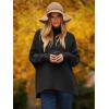 imageANRABESS Womens Oversized Turtleneck Batwing Long Sleeve Casual Cozy Baggy Knit Pullover Tunic Sweater 2024 Fall OutfitsBlack