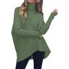imageANRABESS Womens Oversized Turtleneck Batwing Long Sleeve Casual Cozy Baggy Knit Pullover Tunic Sweater 2024 Fall OutfitsCeladon