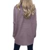 imageANRABESS Womens Oversized Turtleneck Batwing Long Sleeve Casual Cozy Baggy Knit Pullover Tunic Sweater 2024 Fall OutfitsDark Purple