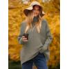 imageANRABESS Womens Oversized Turtleneck Batwing Long Sleeve Casual Cozy Baggy Knit Pullover Tunic Sweater 2024 Fall OutfitsGray Coffee