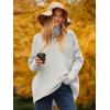 imageANRABESS Womens Oversized Turtleneck Batwing Long Sleeve Casual Cozy Baggy Knit Pullover Tunic Sweater 2024 Fall OutfitsGrey