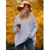 imageANRABESS Womens Oversized Turtleneck Batwing Long Sleeve Casual Cozy Baggy Knit Pullover Tunic Sweater 2024 Fall OutfitsLavender