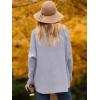 imageANRABESS Womens Oversized Turtleneck Batwing Long Sleeve Casual Cozy Baggy Knit Pullover Tunic Sweater 2024 Fall OutfitsLavender