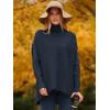 imageANRABESS Womens Oversized Turtleneck Batwing Long Sleeve Casual Cozy Baggy Knit Pullover Tunic Sweater 2024 Fall OutfitsNavy Blue