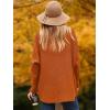 imageANRABESS Womens Oversized Turtleneck Batwing Long Sleeve Casual Cozy Baggy Knit Pullover Tunic Sweater 2024 Fall OutfitsOrange Rust