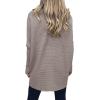 imageANRABESS Womens Oversized Turtleneck Batwing Long Sleeve Casual Cozy Baggy Knit Pullover Tunic Sweater 2024 Fall OutfitsRed Apricot