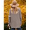imageANRABESS Womens Oversized Turtleneck Batwing Long Sleeve Casual Cozy Baggy Knit Pullover Tunic Sweater 2024 Fall OutfitsRed Apricot