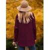 imageANRABESS Womens Oversized Turtleneck Batwing Long Sleeve Casual Cozy Baggy Knit Pullover Tunic Sweater 2024 Fall OutfitsWine Red