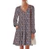 Print Floral Black