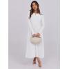 imageANRABESS Womens Long Sleeve Midi Dress 2025 Fall Fashion Patchwork Ribbed Knit Tight Top Casual Flowy Swing Dresses PocketsWhite