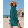 imageANRABESS Womens Swimsuit Crochet Swim Cover Up Summer Bathing Suit Swimwear Hollow Out Mesh Knit Beach Dress Vacation OutfitsLake