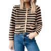 Khaki Black Strip
