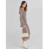 imageANRABESS Women Long Sleeve Crewneck Sweater Dress Ribbed Knit Stretch Slim Fit Bodycon Midi Dresses Fall Fashion OutfitsAlmond