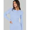 imageANRABESS Women Long Sleeve Crewneck Sweater Dress Ribbed Knit Stretch Slim Fit Bodycon Midi Dresses Fall Fashion OutfitsBlue