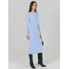 imageANRABESS Women Long Sleeve Crewneck Sweater Dress Ribbed Knit Stretch Slim Fit Bodycon Midi Dresses Fall Fashion OutfitsBlue