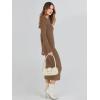 imageANRABESS Women Long Sleeve Crewneck Sweater Dress Ribbed Knit Stretch Slim Fit Bodycon Midi Dresses Fall Fashion OutfitsBrown