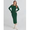 imageANRABESS Women Long Sleeve Crewneck Sweater Dress Ribbed Knit Stretch Slim Fit Bodycon Midi Dresses Fall Fashion OutfitsGreen