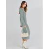 imageANRABESS Women Long Sleeve Crewneck Sweater Dress Ribbed Knit Stretch Slim Fit Bodycon Midi Dresses Fall Fashion OutfitsLight Gray