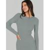 imageANRABESS Women Long Sleeve Crewneck Sweater Dress Ribbed Knit Stretch Slim Fit Bodycon Midi Dresses Fall Fashion OutfitsLight Gray