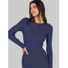 imageANRABESS Women Long Sleeve Crewneck Sweater Dress Ribbed Knit Stretch Slim Fit Bodycon Midi Dresses Fall Fashion OutfitsRoyal Blue