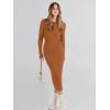 imageANRABESS Women Long Sleeve Crewneck Sweater Dress Ribbed Knit Stretch Slim Fit Bodycon Midi Dresses Fall Fashion OutfitsRust