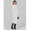 imageANRABESS Women Long Sleeve Crewneck Sweater Dress Ribbed Knit Stretch Slim Fit Bodycon Midi Dresses Fall Fashion OutfitsWhite